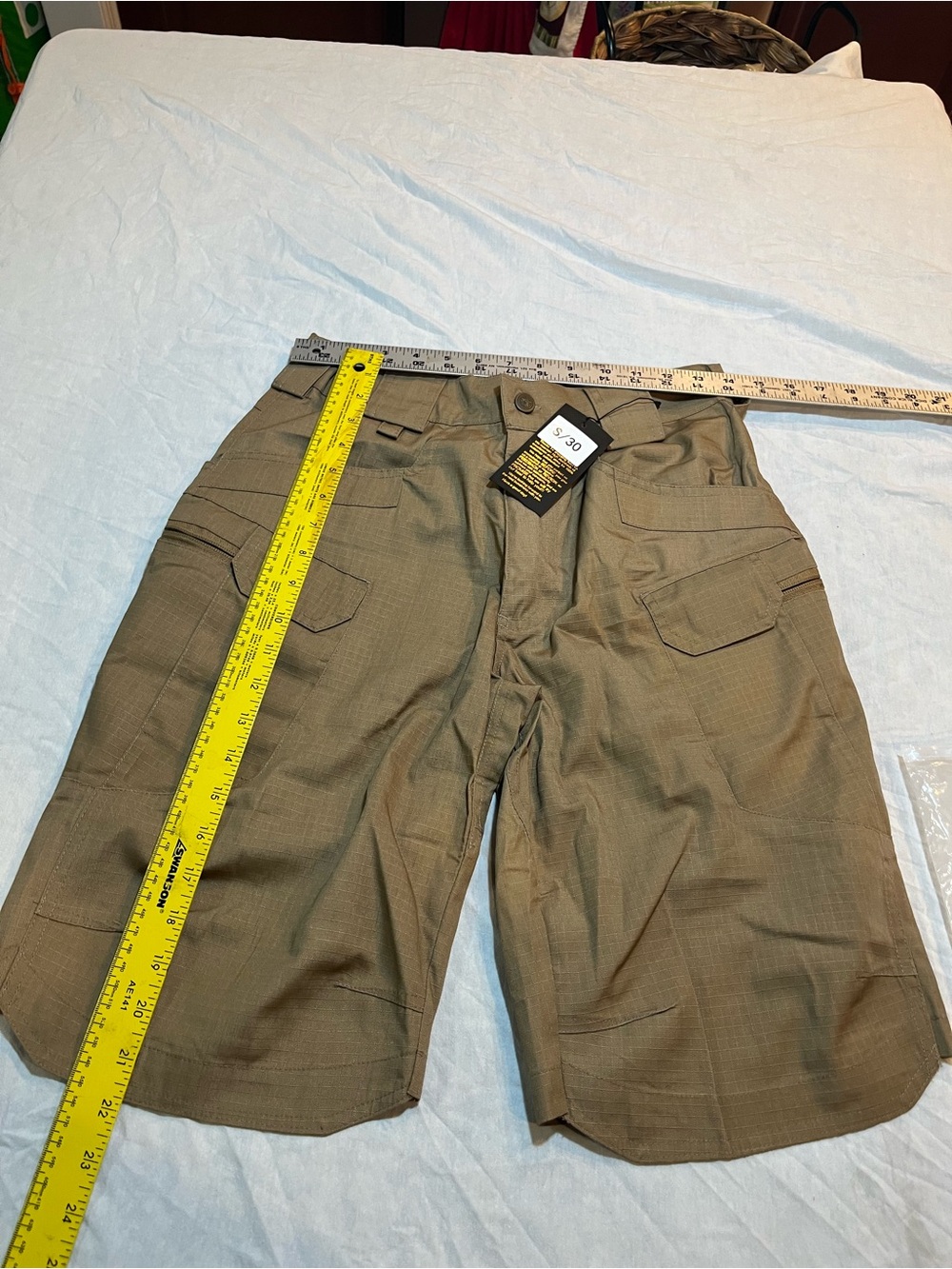 Men's Brown Cargo Shorts - Durable Utility Style
